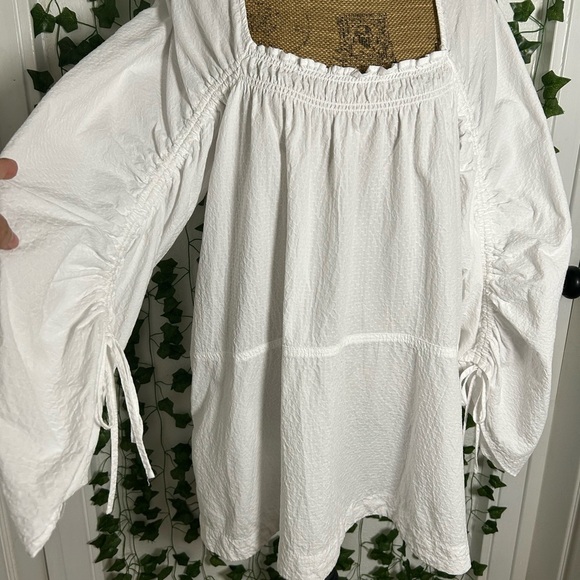 FREE PEOPLE Movement by Free People White Blouse - Picture 5 of 6